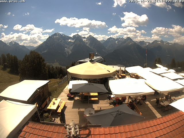 Archiv Foto Webcam Scuol: Bergstation Prui, Ftan