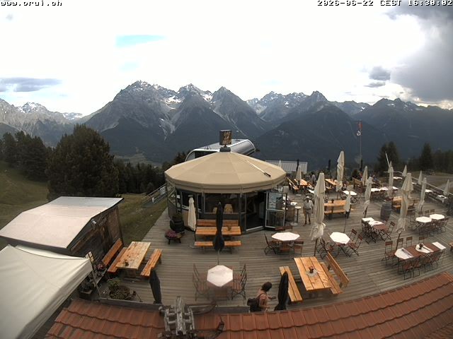 Archiv Foto Webcam Scuol: Bergstation Prui, Ftan