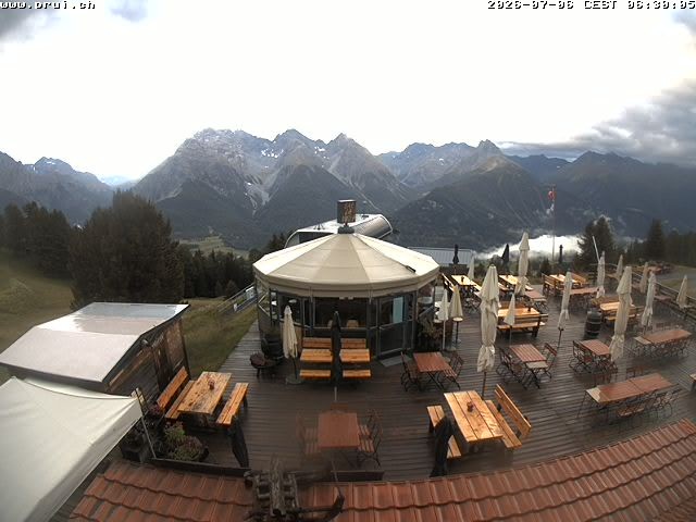 Archiv Foto Webcam Scuol: Bergstation Prui, Ftan