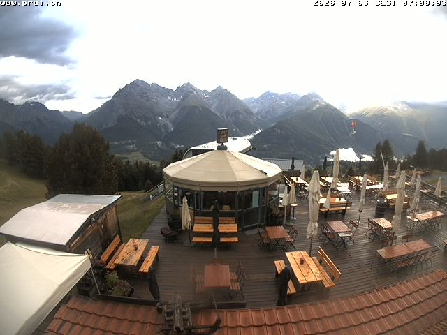 Archiv Foto Webcam Scuol: Bergstation Prui, Ftan