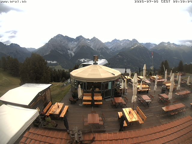 Archiv Foto Webcam Scuol: Bergstation Prui, Ftan
