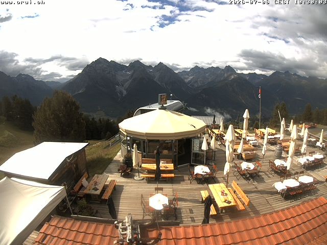 Archiv Foto Webcam Scuol: Bergstation Prui, Ftan