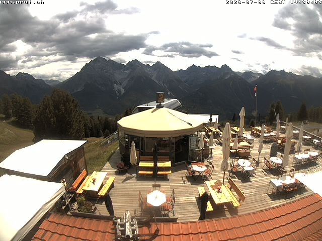 Archiv Foto Webcam Scuol: Bergstation Prui, Ftan
