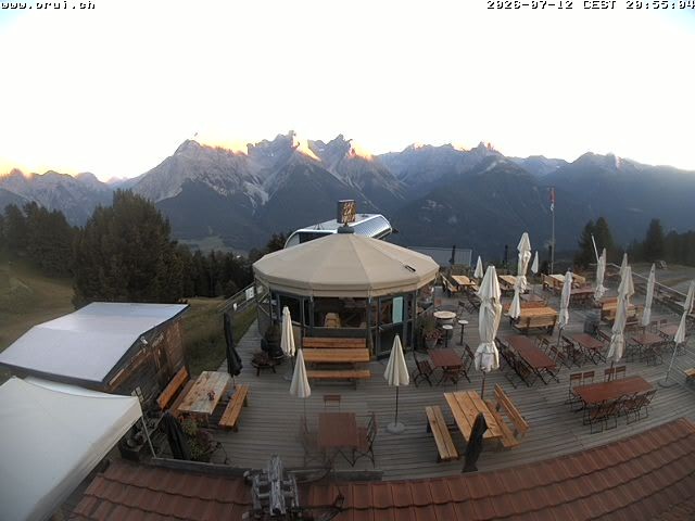 Archiv Foto Webcam Scuol: Bergstation Prui, Ftan