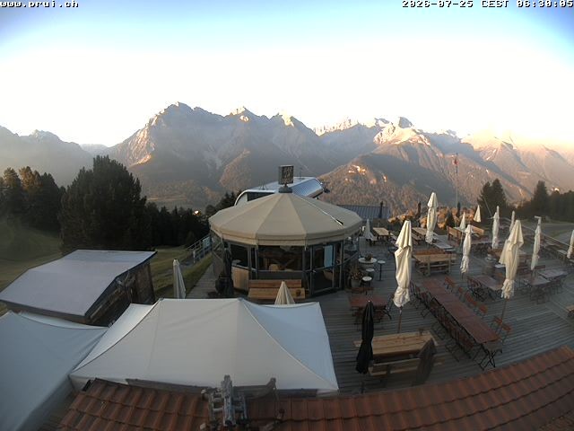 Archiv Foto Webcam Scuol: Bergstation Prui, Ftan