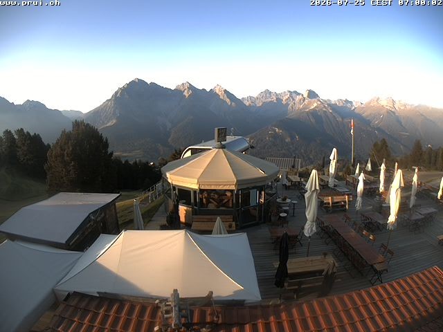 Archiv Foto Webcam Scuol: Bergstation Prui, Ftan