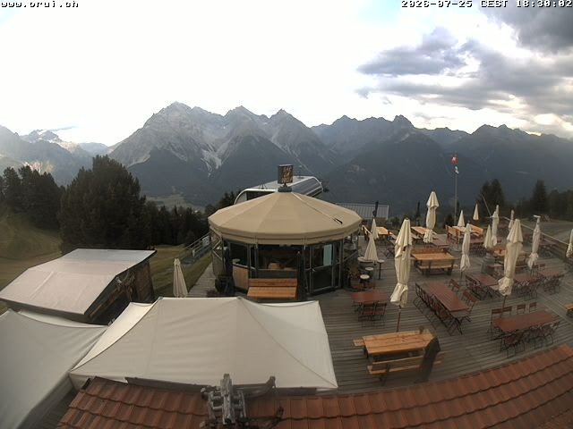 Archiv Foto Webcam Scuol: Bergstation Prui, Ftan