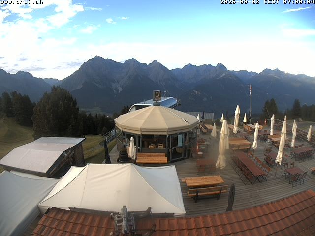 Archiv Foto Webcam Scuol: Bergstation Prui, Ftan
