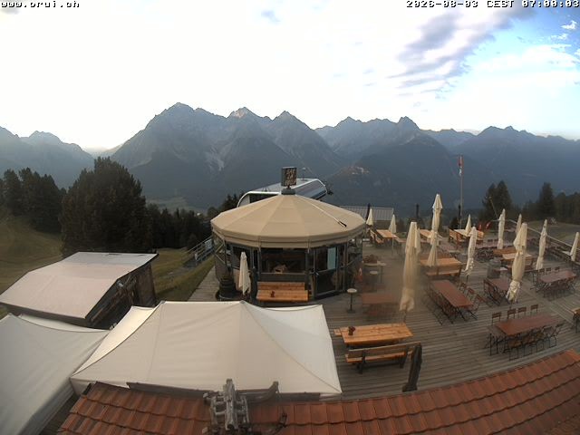 Archiv Foto Webcam Scuol: Bergstation Prui, Ftan