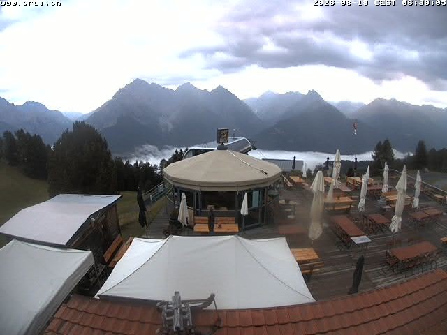 Archiv Foto Webcam Scuol: Bergstation Prui, Ftan