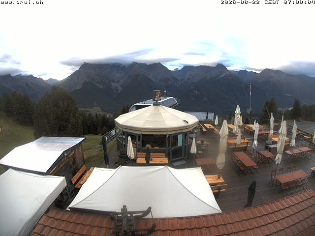 Archiv Foto Webcam Scuol: Bergstation Prui, Ftan