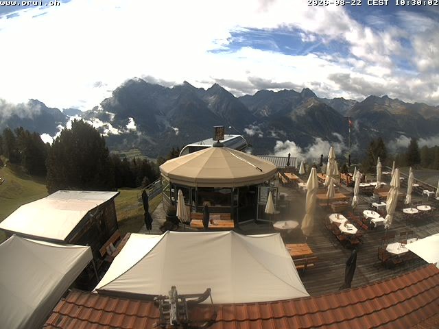 Archiv Foto Webcam Scuol: Bergstation Prui, Ftan