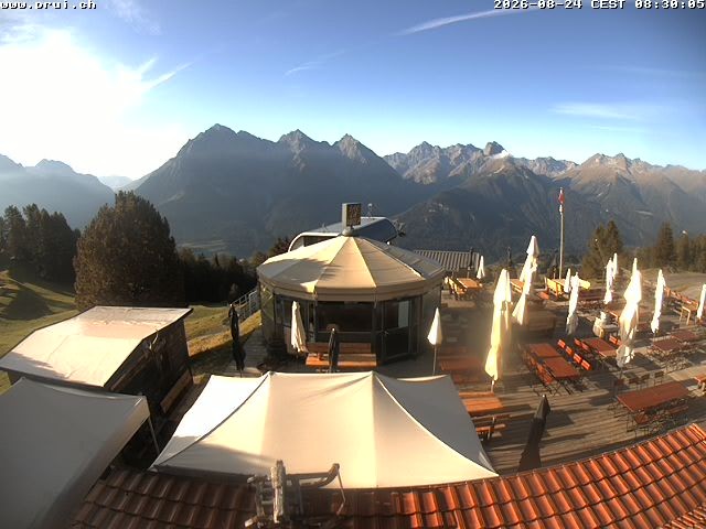 Archiv Foto Webcam Scuol: Bergstation Prui, Ftan