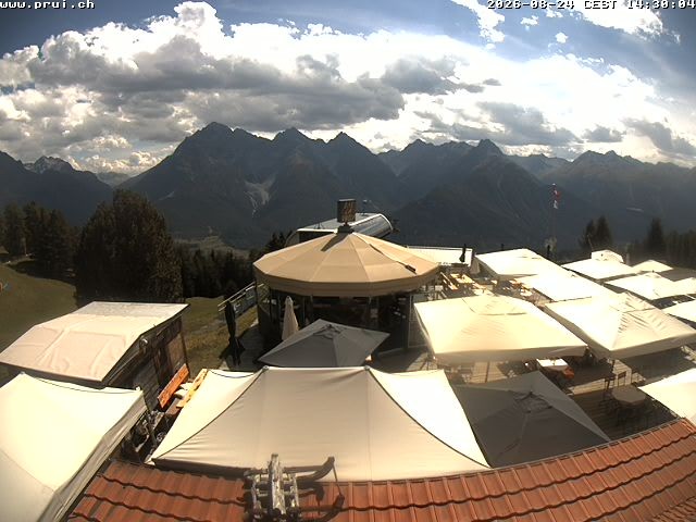 Archiv Foto Webcam Scuol: Bergstation Prui, Ftan