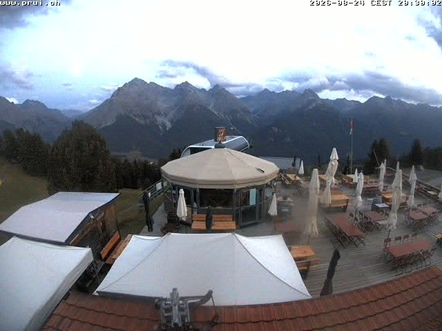 Archiv Foto Webcam Scuol: Bergstation Prui, Ftan