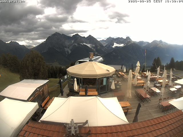 Archiv Foto Webcam Scuol: Bergstation Prui, Ftan