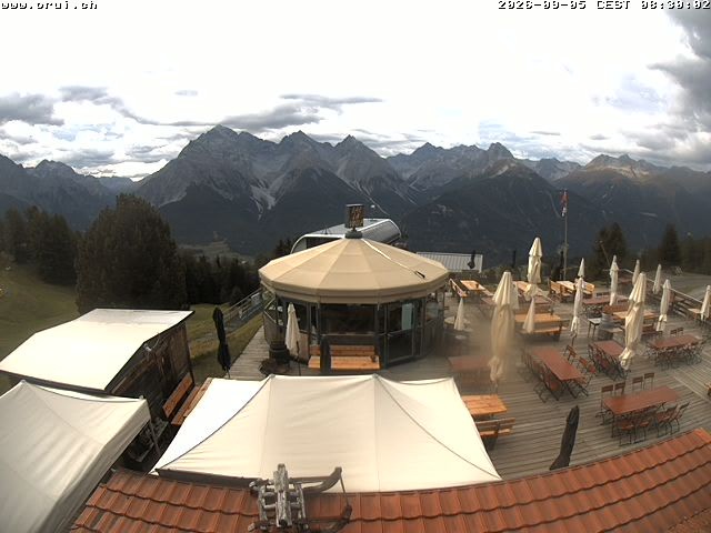 Archiv Foto Webcam Scuol: Bergstation Prui, Ftan