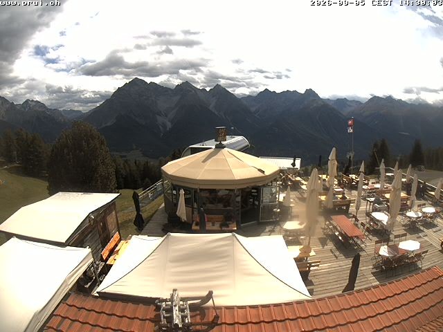 Archiv Foto Webcam Scuol: Bergstation Prui, Ftan