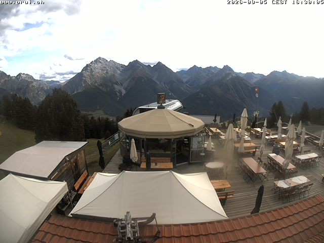 Archiv Foto Webcam Scuol: Bergstation Prui, Ftan