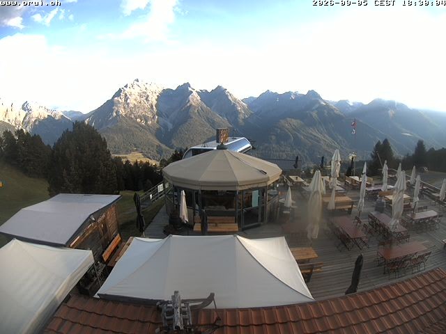 Archiv Foto Webcam Scuol: Bergstation Prui, Ftan