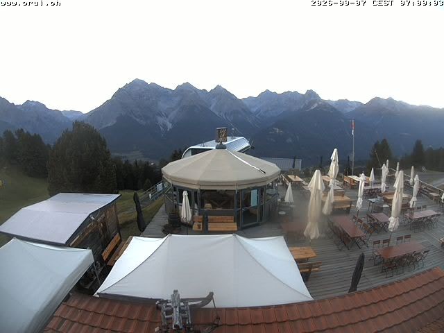 Archiv Foto Webcam Scuol: Bergstation Prui, Ftan