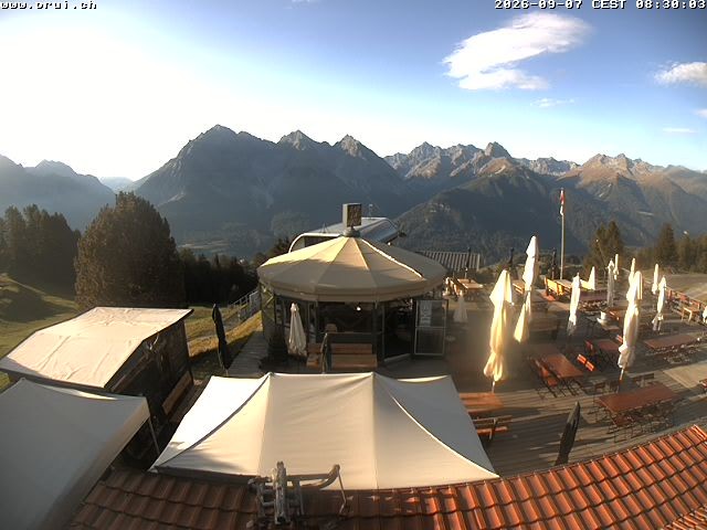 Archiv Foto Webcam Scuol: Bergstation Prui, Ftan