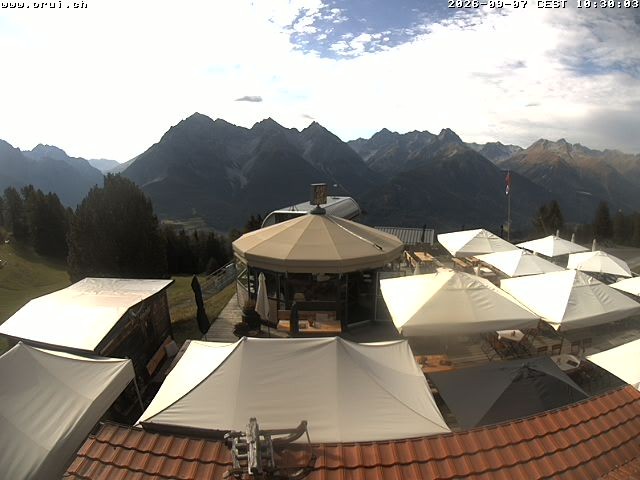 Archiv Foto Webcam Scuol: Bergstation Prui, Ftan