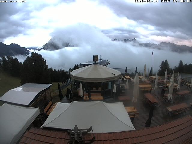Archiv Foto Webcam Scuol: Bergstation Prui, Ftan
