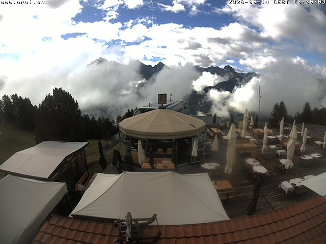 Archiv Foto Webcam Scuol: Bergstation Prui, Ftan