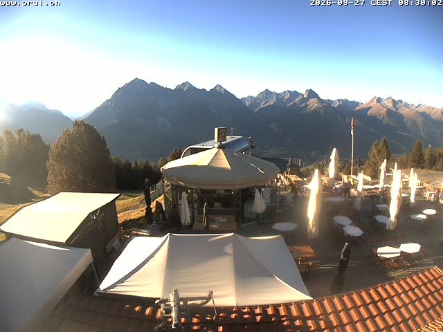 Archiv Foto Webcam Scuol: Bergstation Prui, Ftan