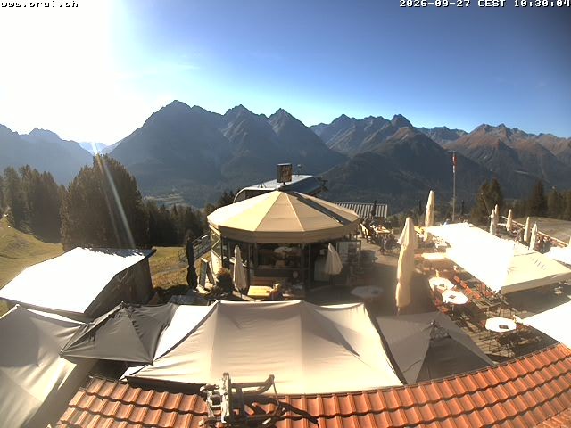 Archiv Foto Webcam Scuol: Bergstation Prui, Ftan