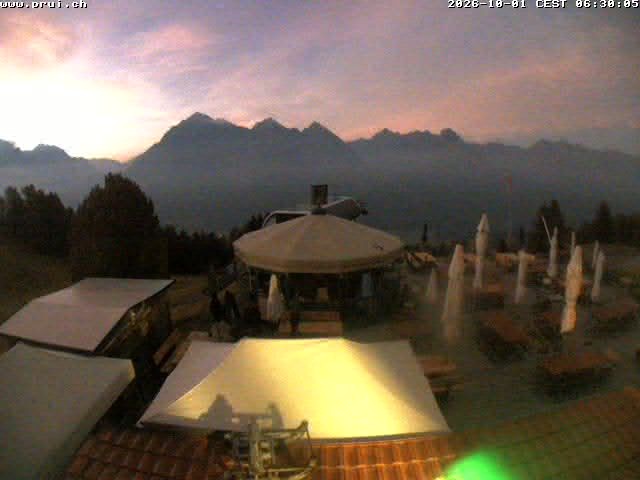 Archiv Foto Webcam Scuol: Bergstation Prui, Ftan