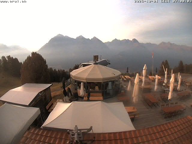 Archiv Foto Webcam Scuol: Bergstation Prui, Ftan