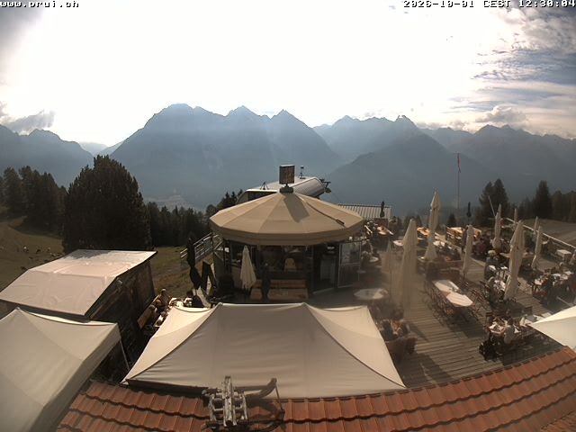 Archiv Foto Webcam Scuol: Bergstation Prui, Ftan