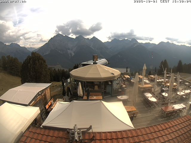 Archiv Foto Webcam Scuol: Bergstation Prui, Ftan