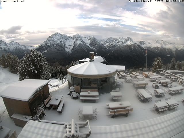 Archiv Foto Webcam Scuol: Bergstation Prui, Ftan