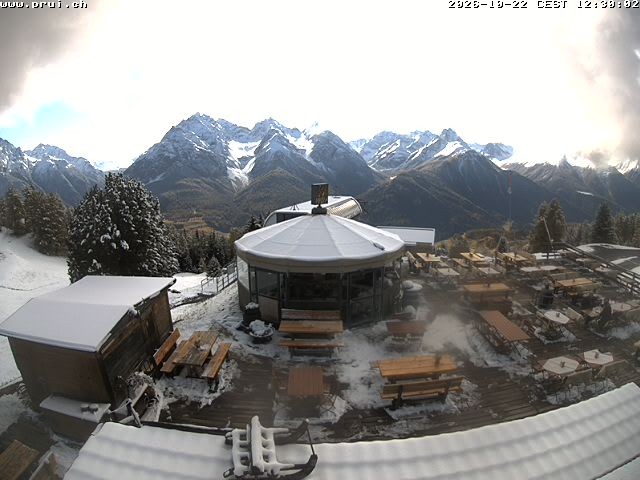 Archiv Foto Webcam Scuol: Bergstation Prui, Ftan