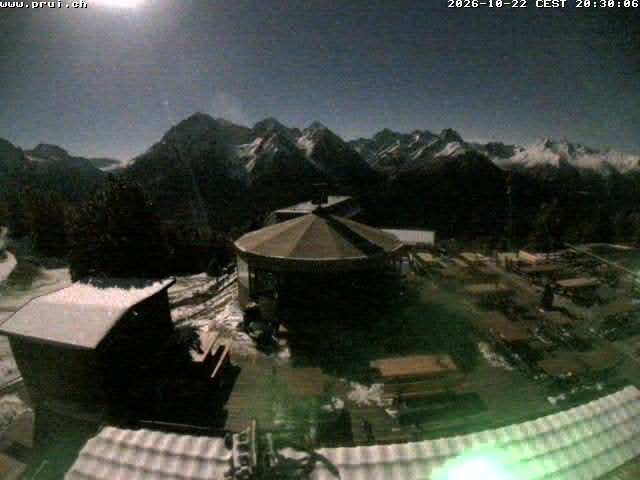 Archiv Foto Webcam Scuol: Bergstation Prui, Ftan