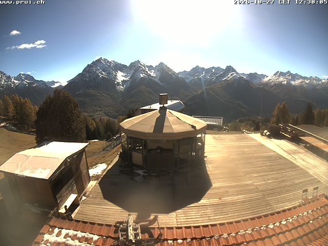 Archiv Foto Webcam Scuol: Bergstation Prui, Ftan