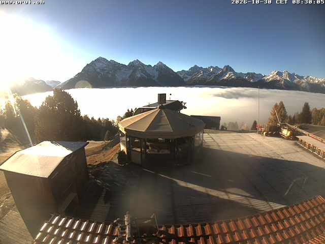 Archiv Foto Webcam Scuol: Bergstation Prui, Ftan