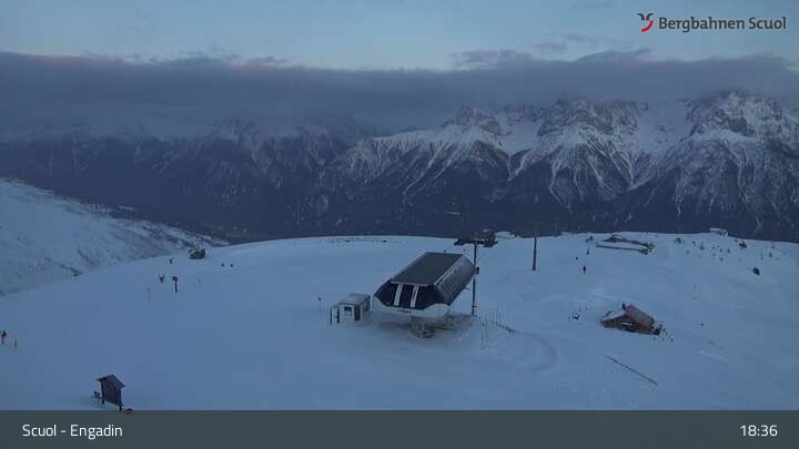 Archiv Foto Webcam Schlivera, Scuol in Graubünden