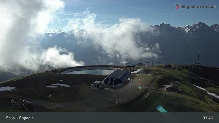Archiv Foto Webcam Schlivera, Scuol in Graubünden