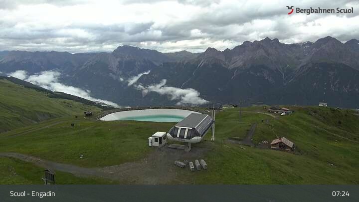 Archiv Foto Webcam Schlivera, Scuol in Graubünden