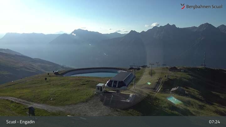 Archiv Foto Webcam Schlivera, Scuol in Graubünden