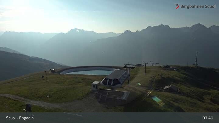 Archiv Foto Webcam Schlivera, Scuol in Graubünden