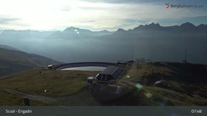 Archiv Foto Webcam Schlivera, Scuol in Graubünden