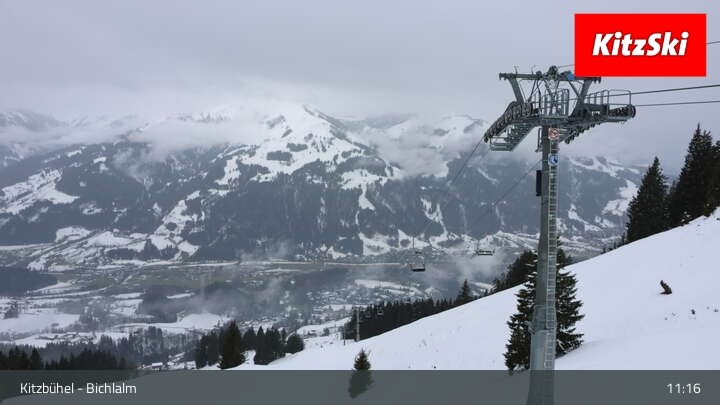 Archiv Foto Webcam Bichlalm in Kitzbühel