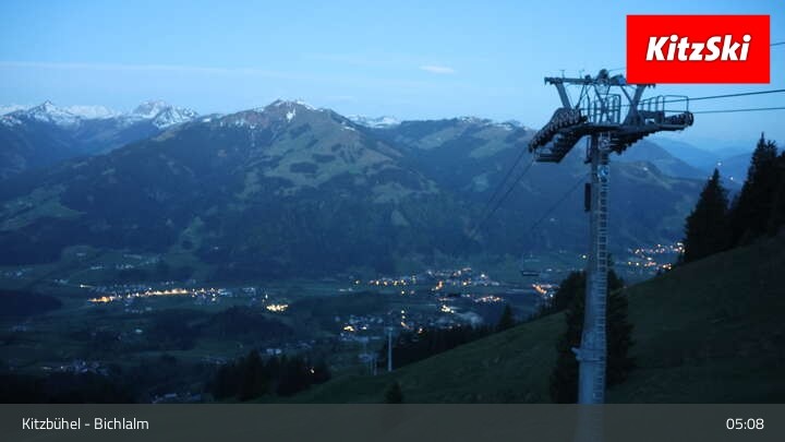 Archiv Foto Webcam Bichlalm in Kitzbühel