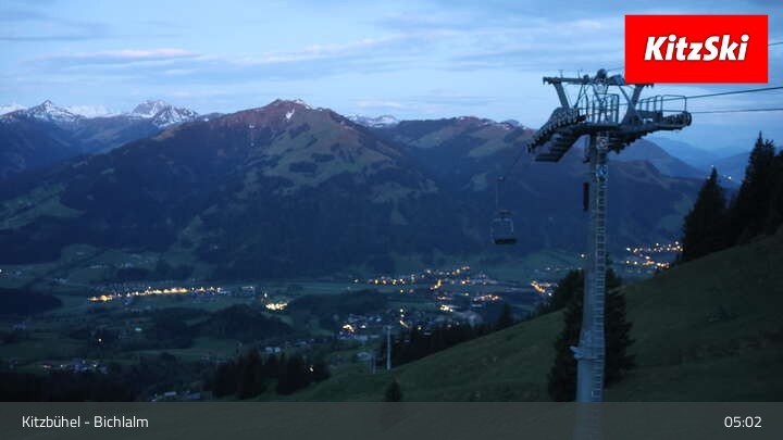 Archiv Foto Webcam Bichlalm in Kitzbühel