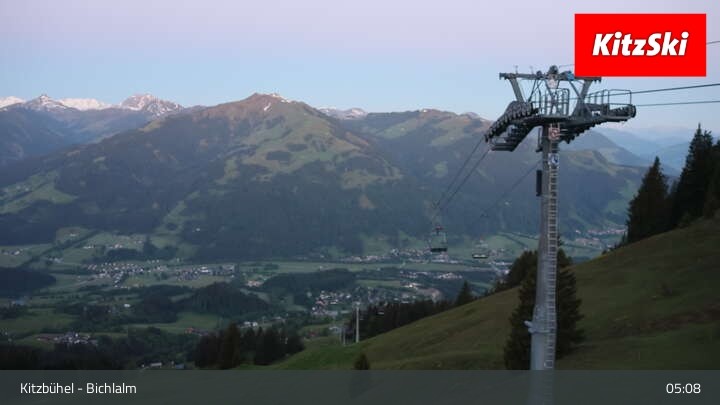Archiv Foto Webcam Bichlalm in Kitzbühel